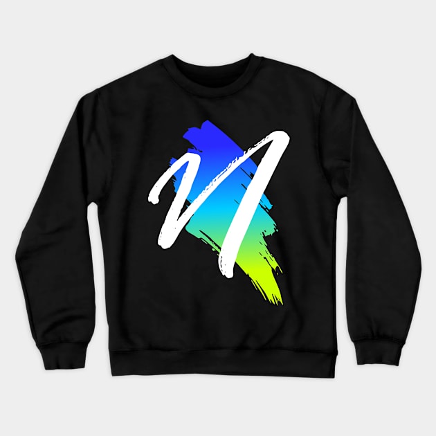 The Initial N Crewneck Sweatshirt by Mayathebeezzz